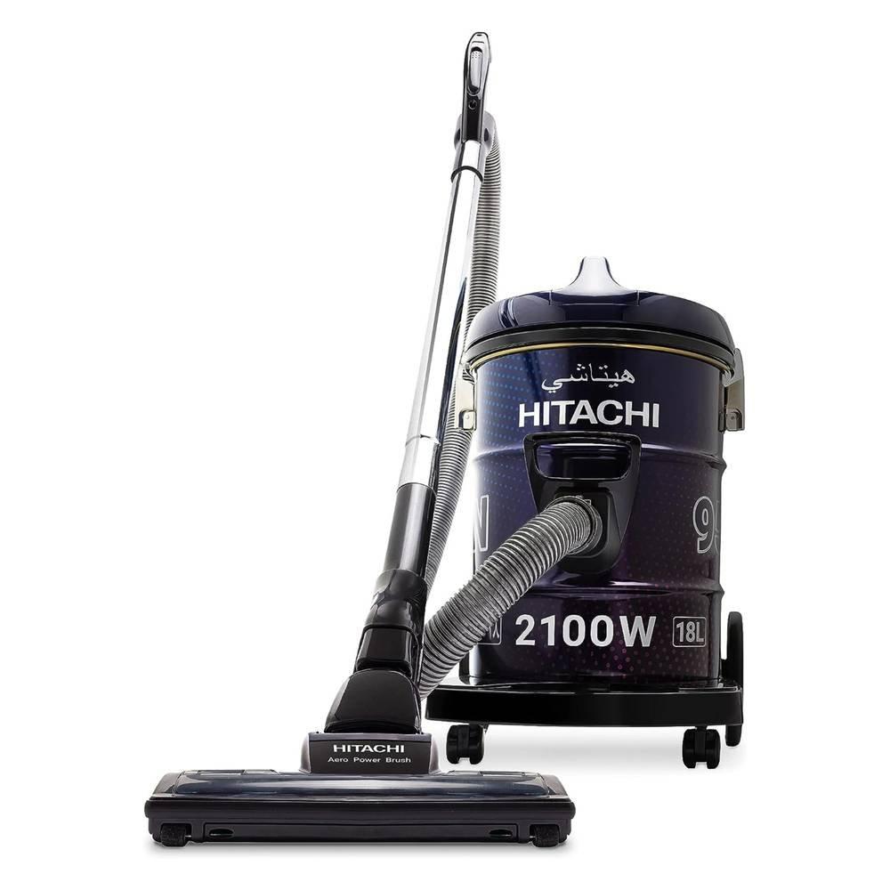 

Hitachi drum vacuum cleaner, 18l, 2100 w, cv-955nblgcm – blue