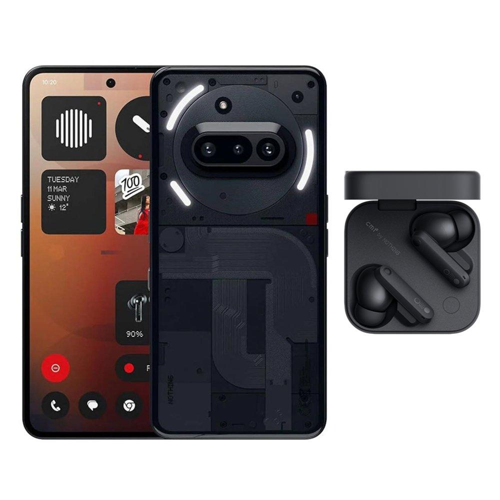 

Nothing 3a 5g phone, 6. 77-inch, 12gb ram, 256gb - black