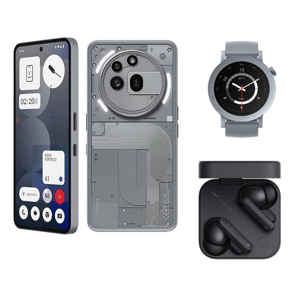 

Nothing 3a pro 5g phone, 6. 77-inch, 12gb ram, 256gb - gray