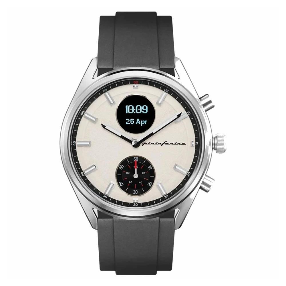 

Pininfarina men's smart watch, 44mm, rubber band, pmh03b-05 - black