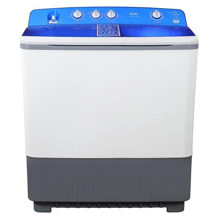 

Haier twin tub washing machine, 15kg washing capacity, 14kg drying capacity, hwm215-112...