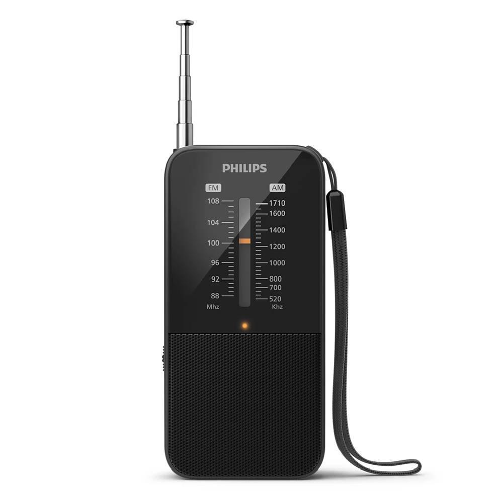 

Philips portable fm/am radio, tar1509/00 - black