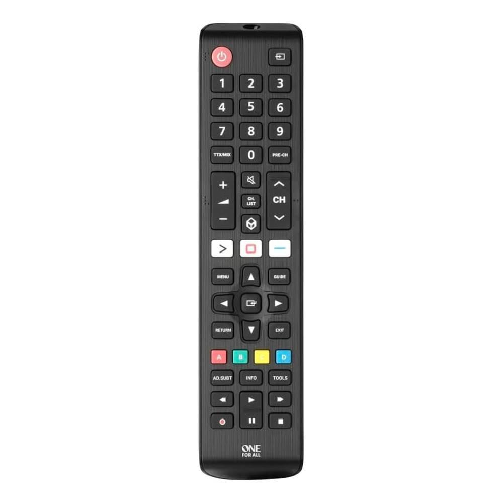 

One for all samsung tv remote, urc4910 - black