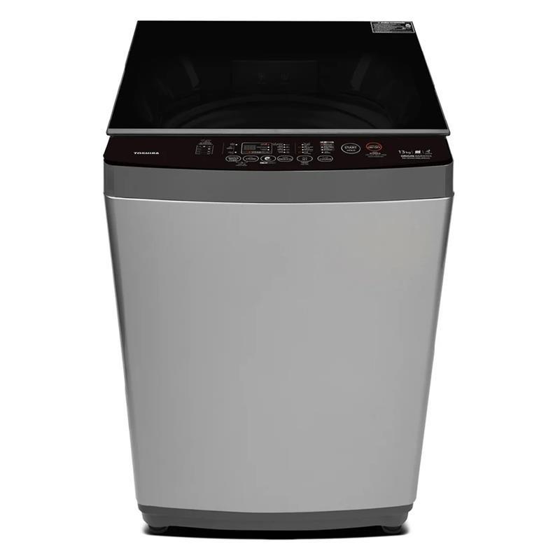 

Toshiba top loading washer machine, 13kg, aw-duhn1400lupbsg - silver