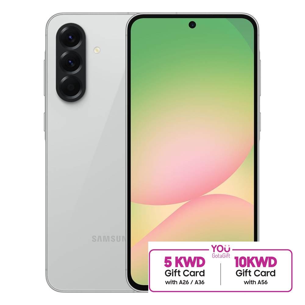 

Samsung a56 5g phone, 6. 7", 8gb ram, 256gb, sm-a566bzawmea – grey