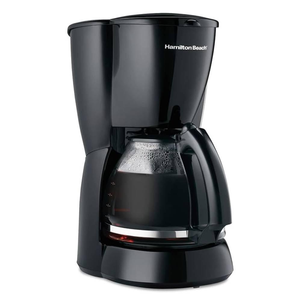 

Hamiltonbeach drip coffee maker, 900w, 1. 6l, 49316-me - black