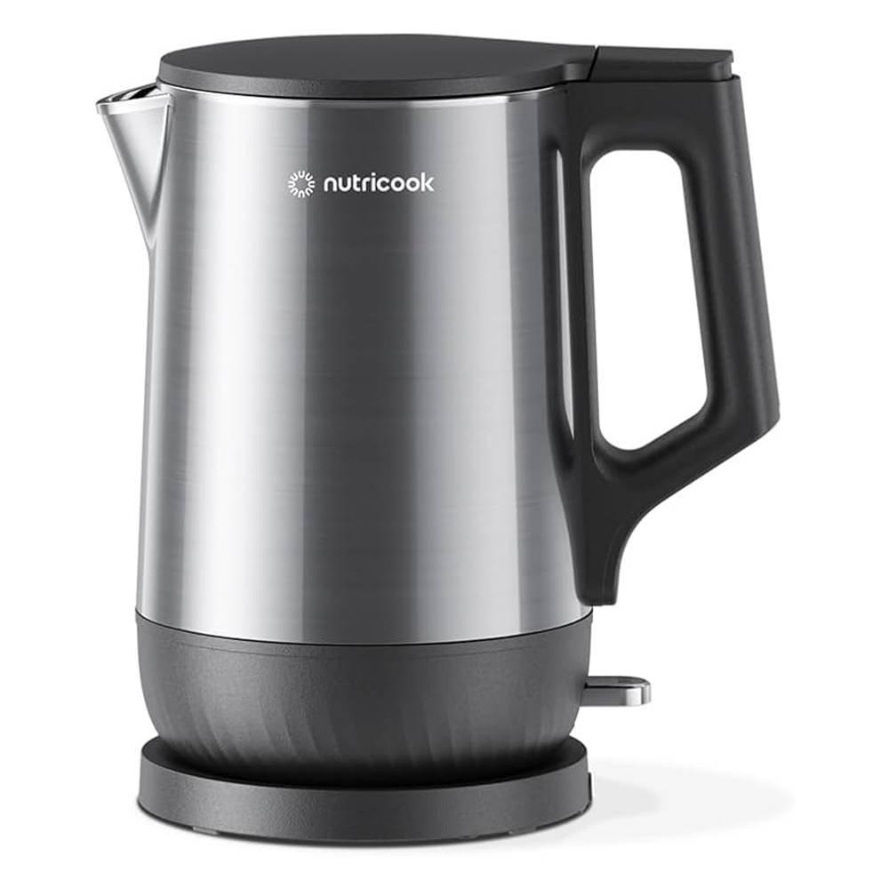 

Nutricook electric kettle, 1800w, 1. 7l, nc-usk501 - silver & black