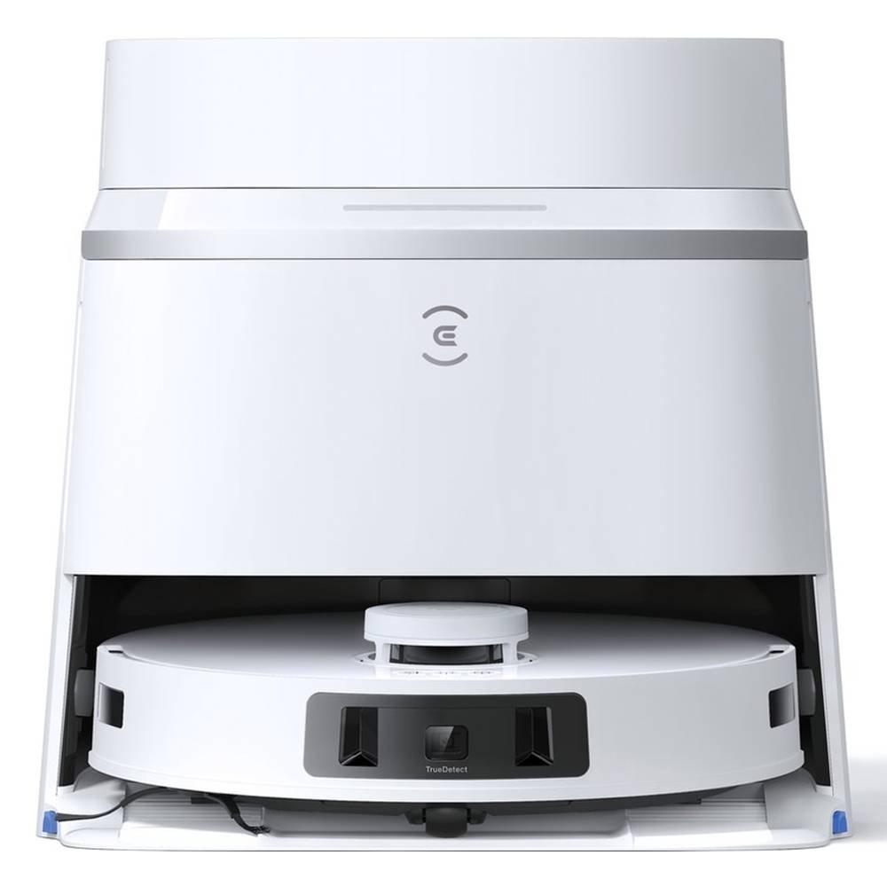 

Ecovacs deebot t30 pro omni vacuum and mop robot , 0. 3 liters, ddx14t30 - white