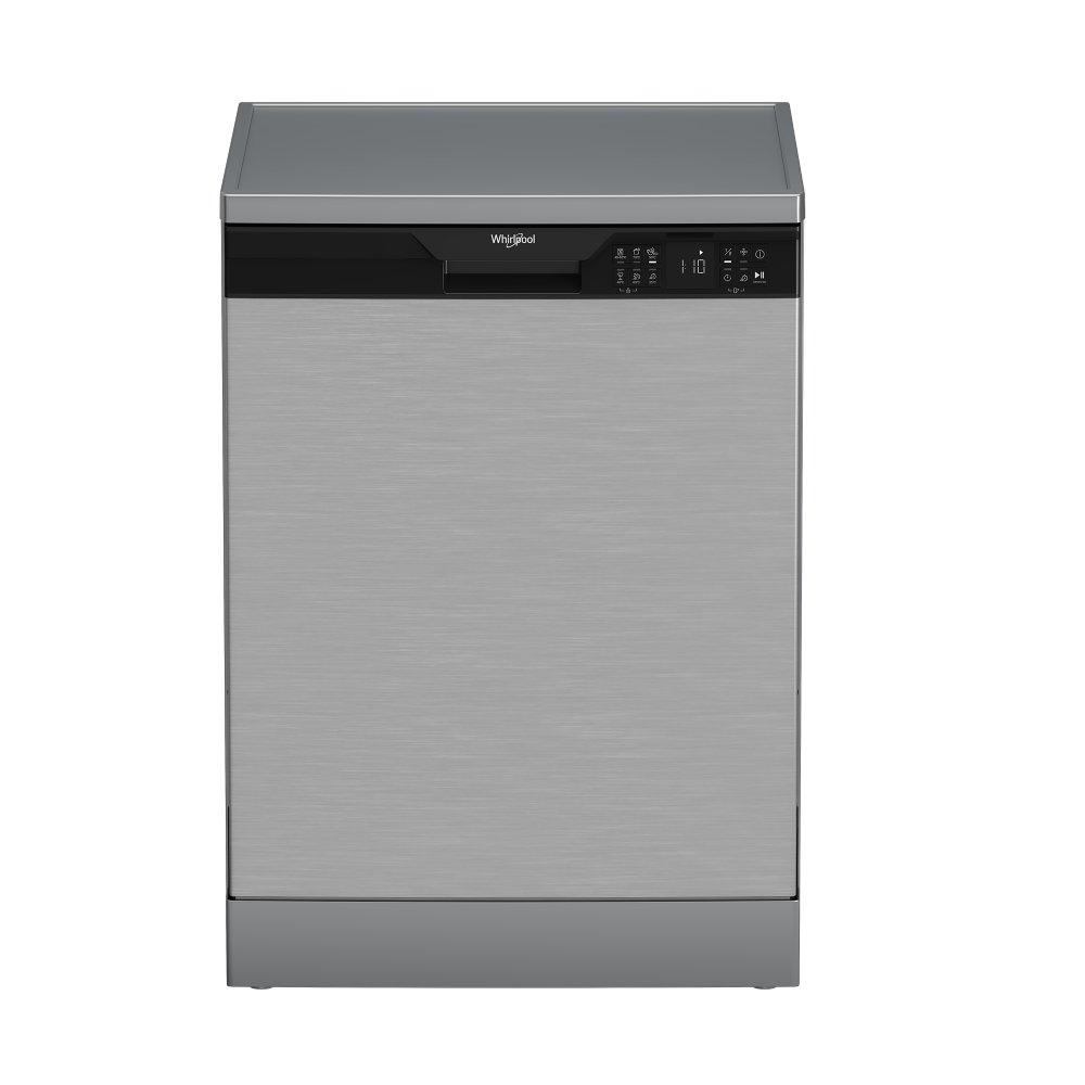 

Whirlpool 6 programs 14 settings free standing dishwasher, wfd 646cih xme -pearl inox