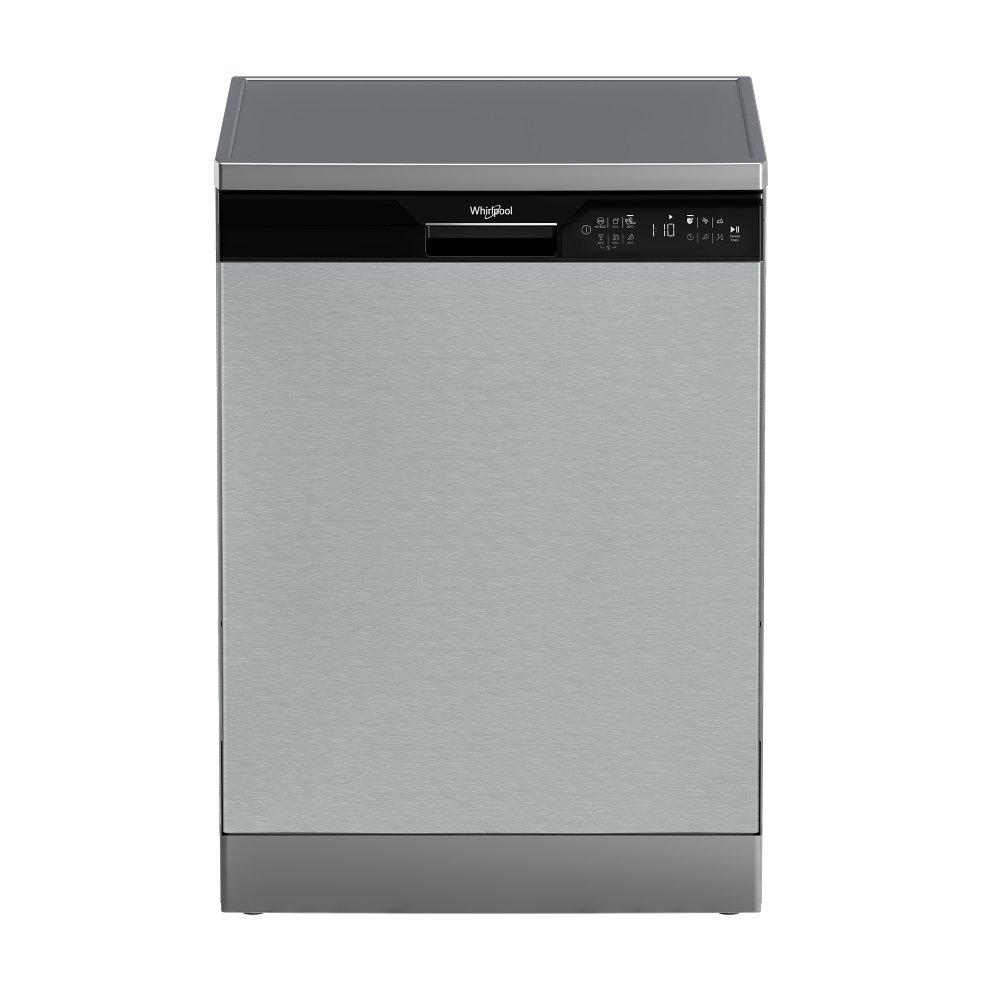 

Whirlpool 6 programs 15 settings free standing dishwasher, wfd 656ddi3 mme - pearl inox
