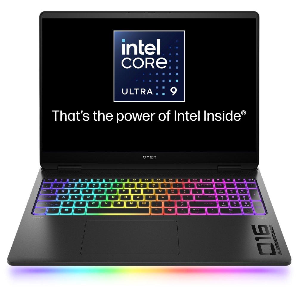 

Hewlett packard omen max gaming laptop, intel core ultra 9, 16", 64gb ram, 2tb ssd...