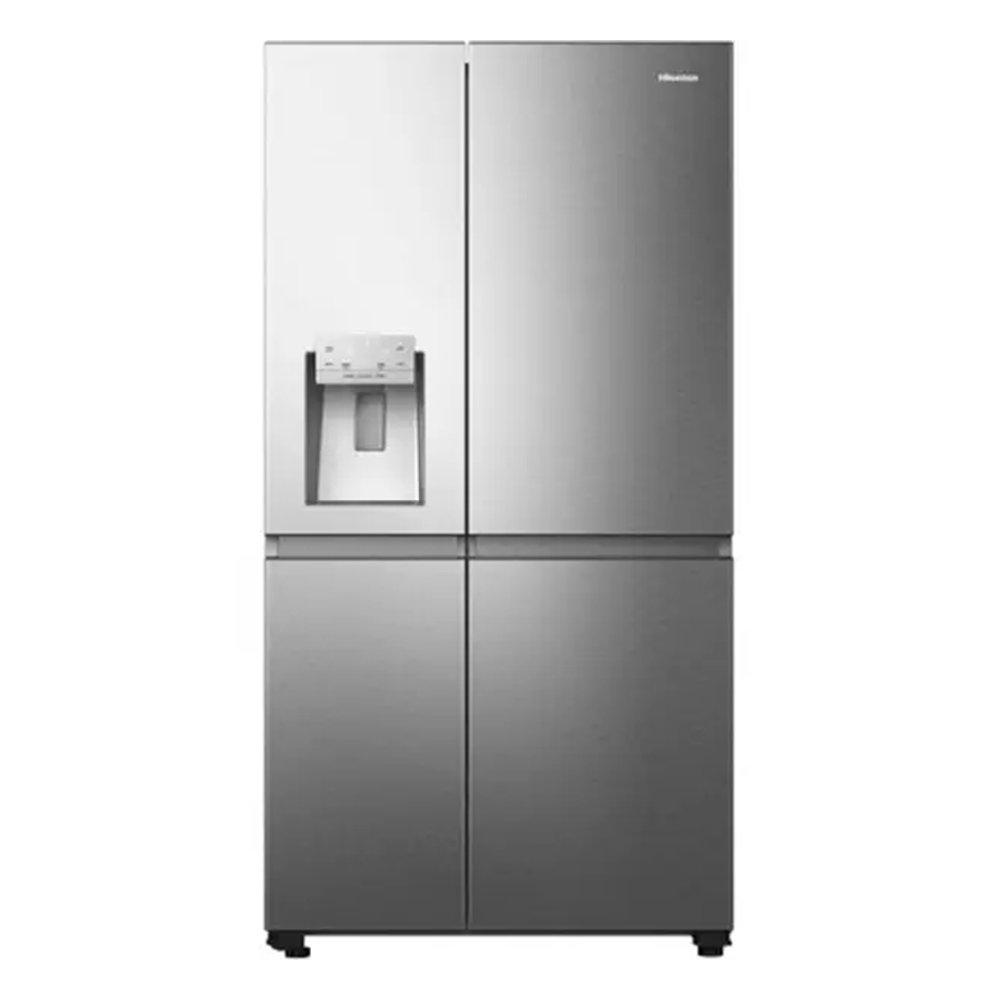 

Hisense side by side refrigerator, 601 l, 21. 2cft, rs5p819stc - inox