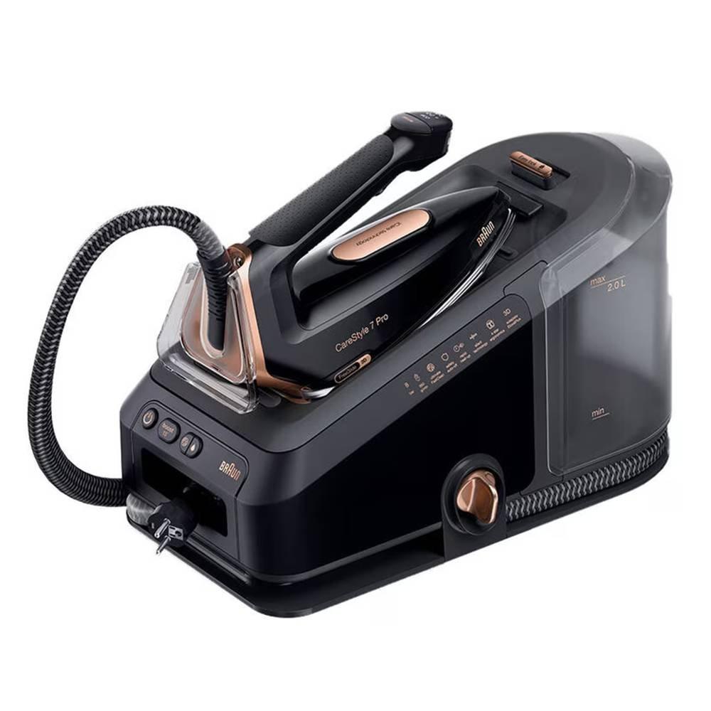 

Braun carestyle7 pro steam generator iron, 2700w, 2l, is7286bk- black