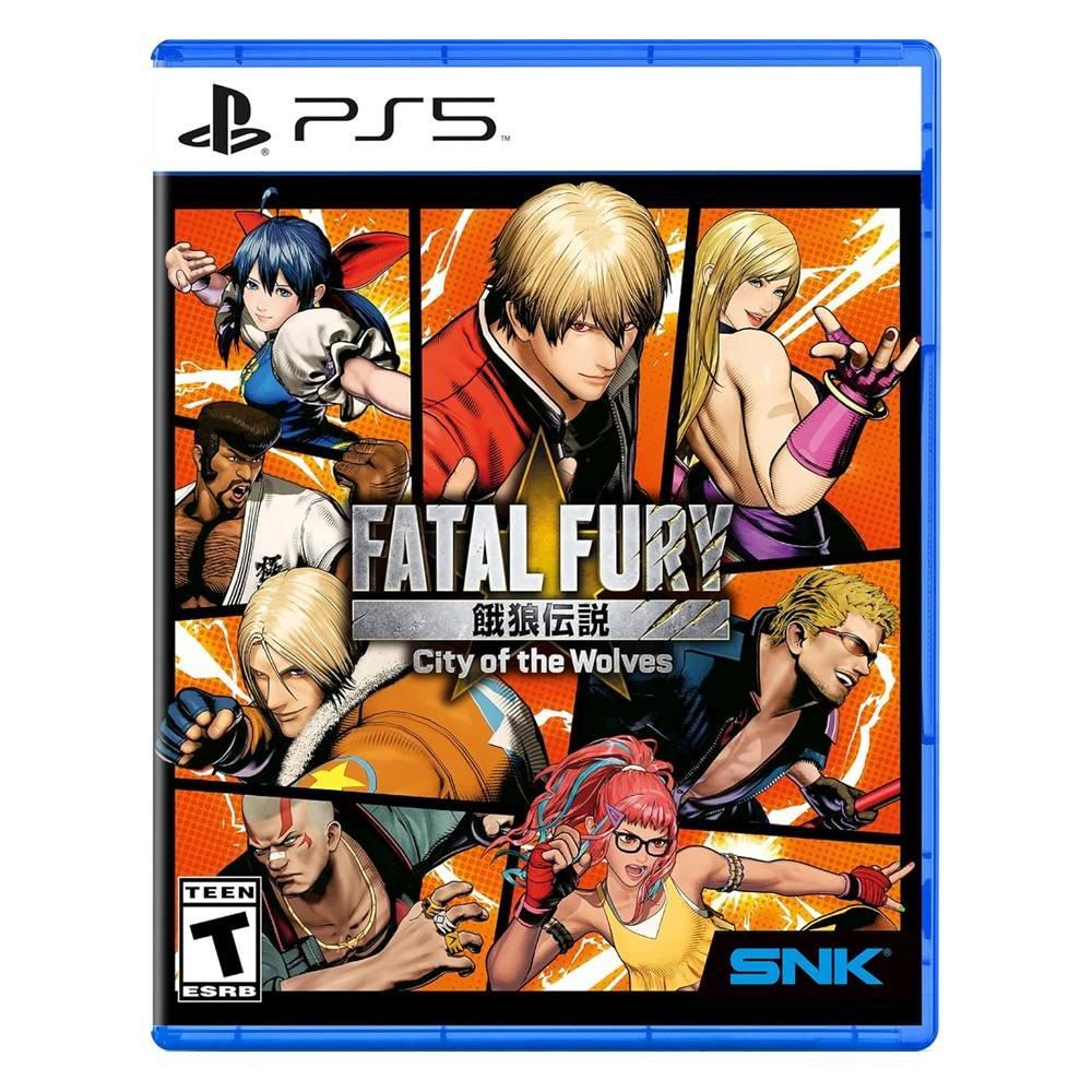 

Sony playstation 5 fatal fury game: city of the wolves