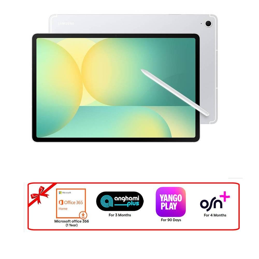 

Samsung galaxy tab s10 fe, 10. 9-inch, 8gb ram, 128gb, 5g, sm-x526bzsamea – silver