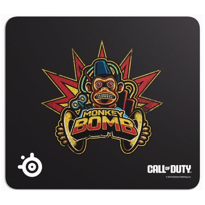 

Steelseries qck call of dutymonkey bomb edition gaming mousepad- black