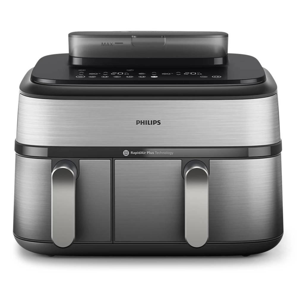 

Philips dual air fryer, 2750w, 9l, na555/09 – black