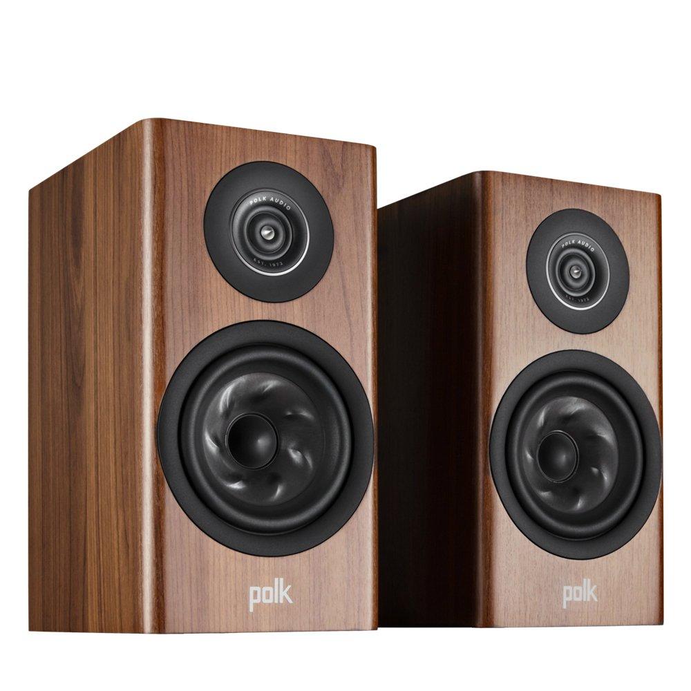 

Polk audio reserve r200 bookshelf speakers, 300029-r200br - brown