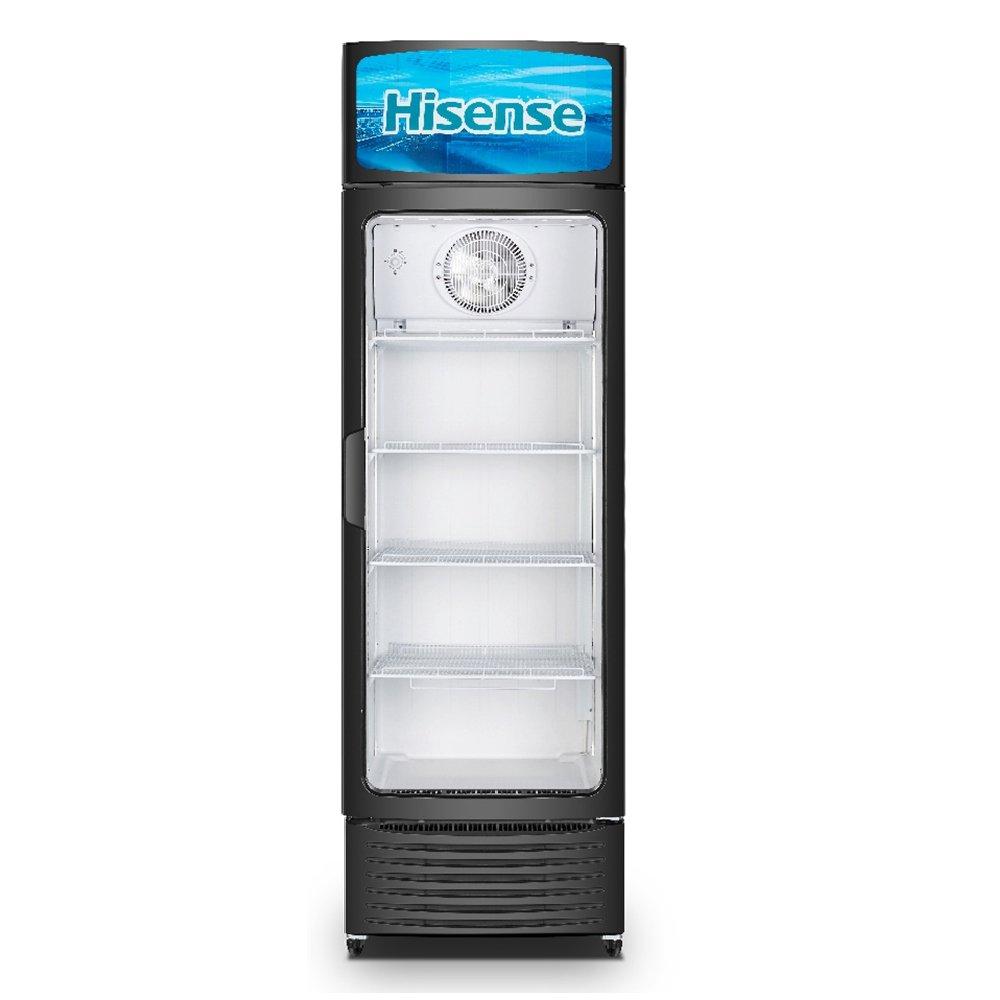 

Hisense commercial fridge, 388l, 13. 7cft, fl-52wc - black