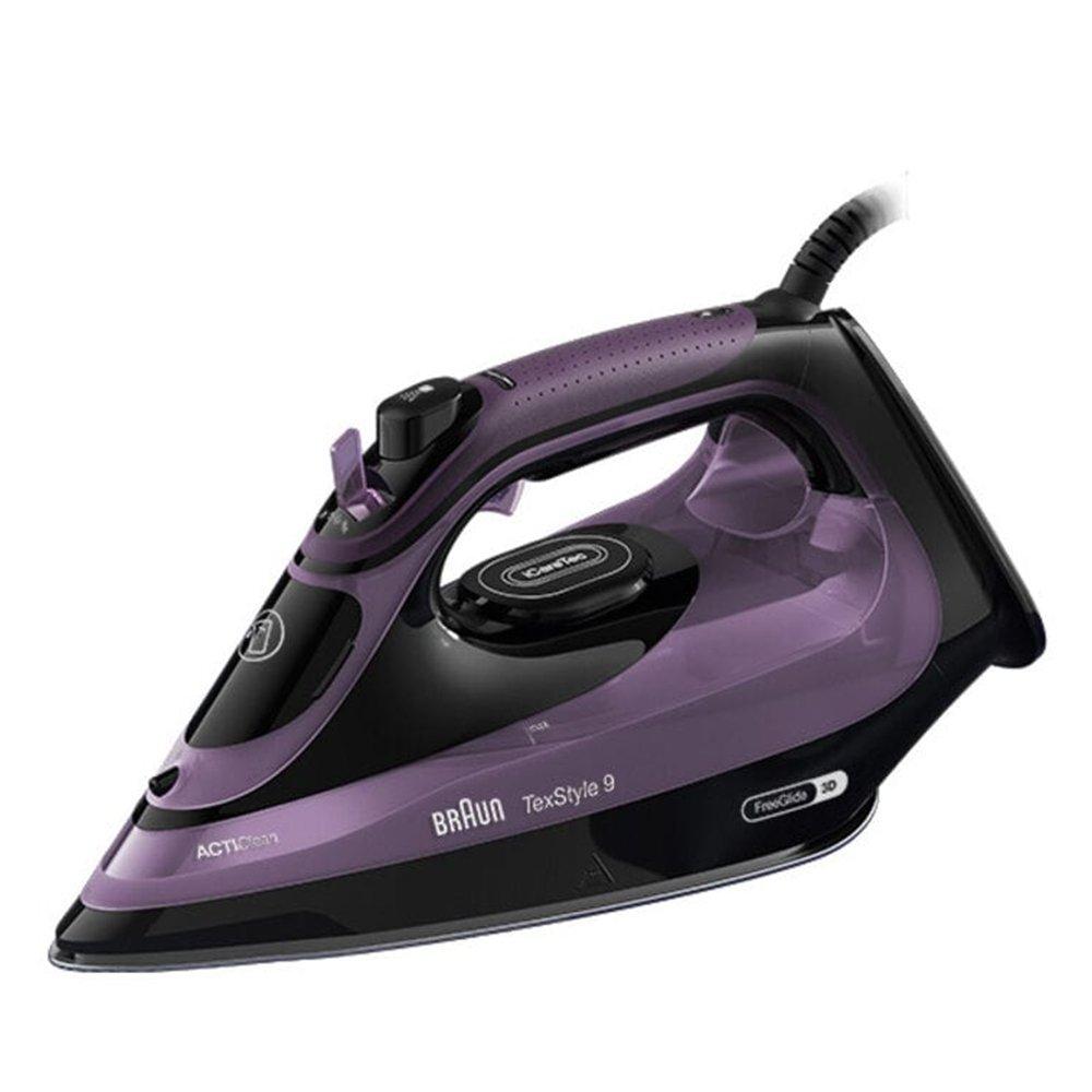 

Braun texstyle 9 steam iron, 3100w, 330 ml, si9661vi - purple
