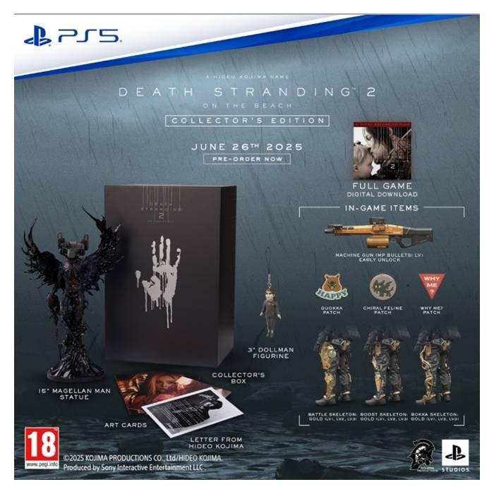 

Pre-order sony ps5 death stranding 2: on the beach collector’s edition