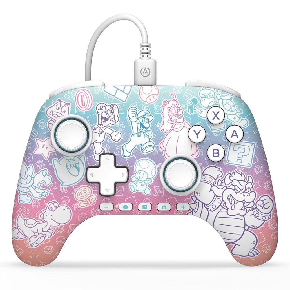 

Powera advantage wired controller for nintendo switch 2, 75952 - mushroom kingdom