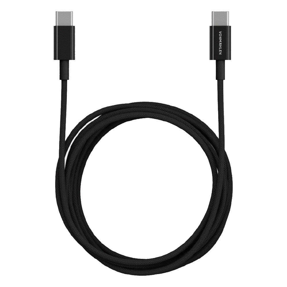

Vonmahlen 60w usb-c charge cable, 2m, cca00004 – black