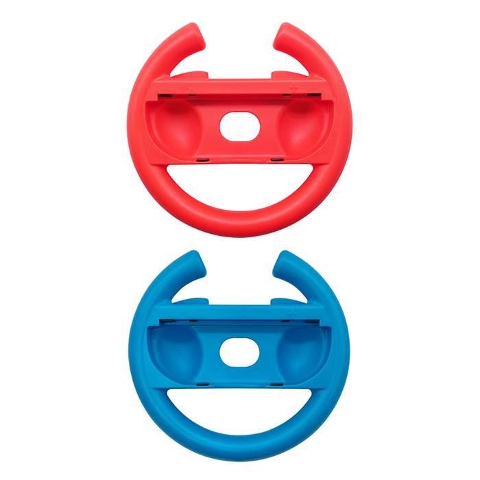 

Gamertek steering wheels for nintendo switch 2 - blue and red