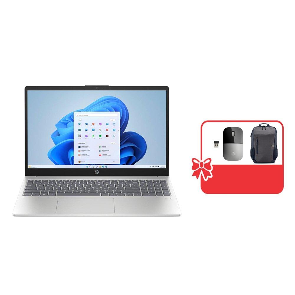 

Hp laptop, intel i7, 16gb ddr4 ram, 512gb ssd, intel iris xe, 15. 6” fhd, windows 11 ho...