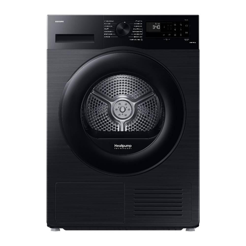 

Samsung condenser dryer with heat pump, 9kg, dv90cgc2a0abgk - black
