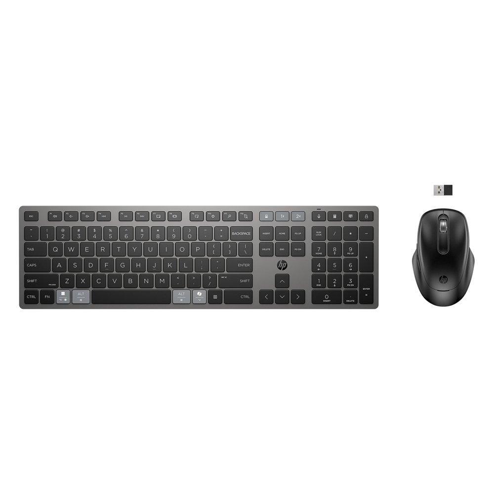 

Hp 720 multi-device wireless keyboard and mouse combo - 9t5a9aa - black