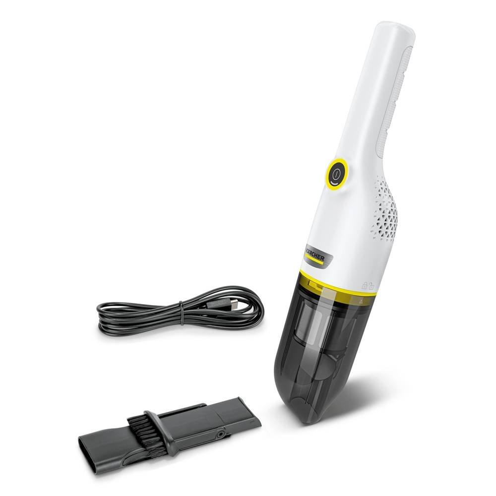 

Karcher cvh 3 handheld vacuum cleaner, 100w, 0. 15l, 1. 198-354. 0- white