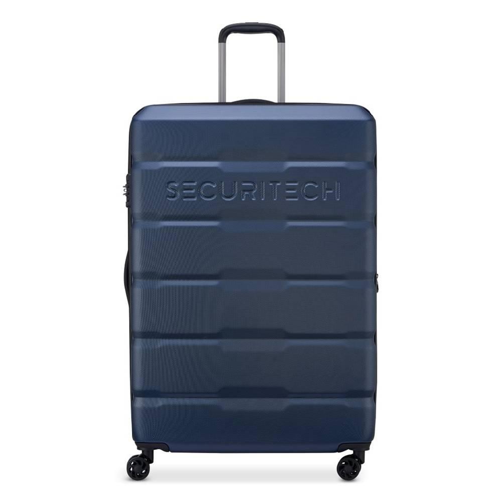 

Delsey citadel 82cm 4 wheel hard luggage, 400583102 - blue & black