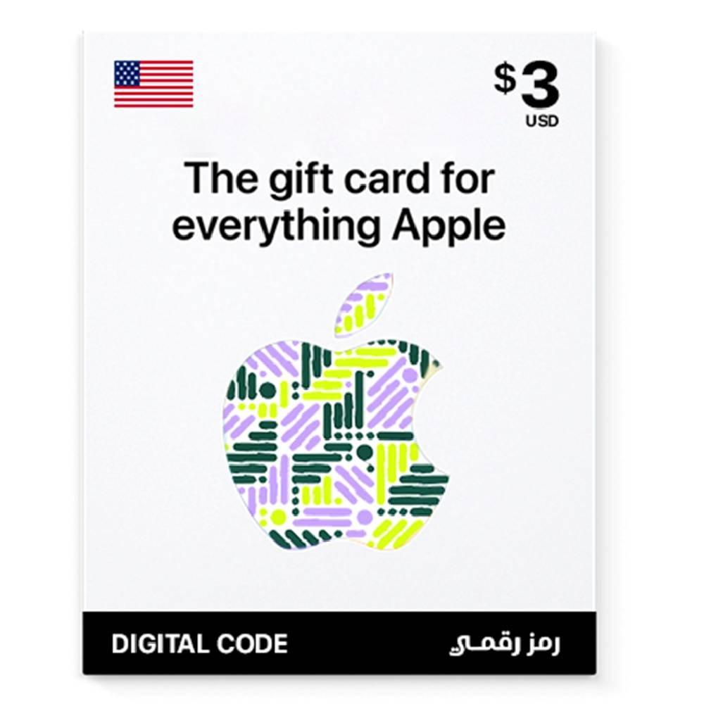 

Apple app store & itunes gift card $3