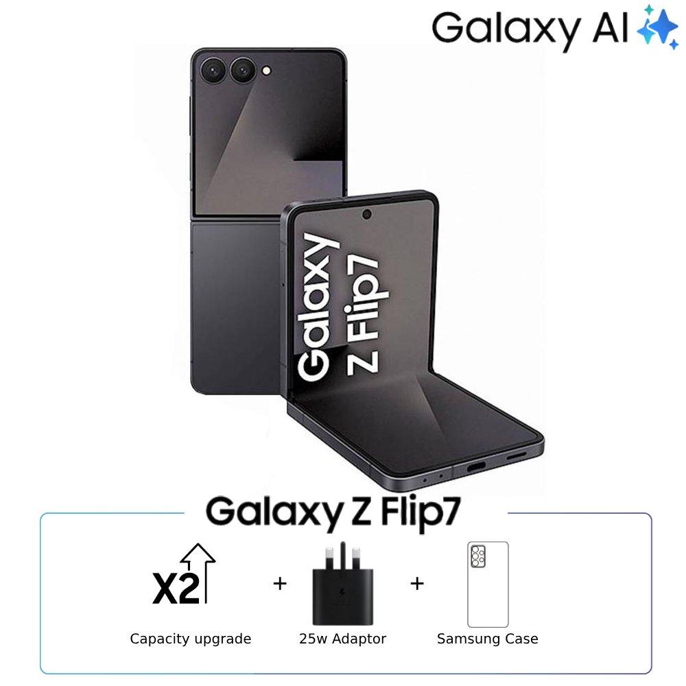 

Pre-order samsung galaxy z flip 7 5g 512gb phone - black