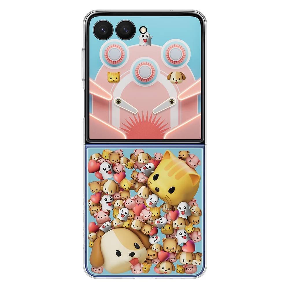 

Galaxy z flip7 flipsuit case for galaxy z flip7, ef-zf766ctegww - clear