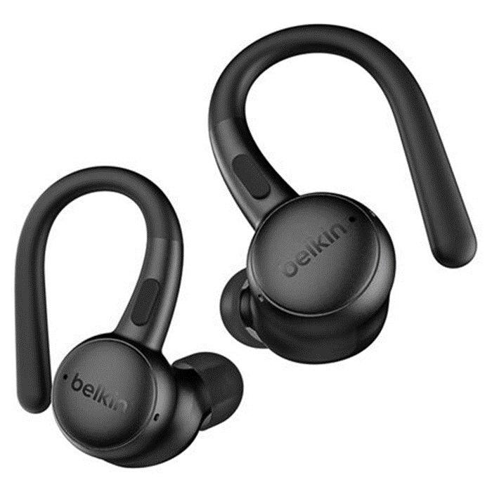 

Belkin soundform activefit true wireless earbuds, auc016hqbk - black