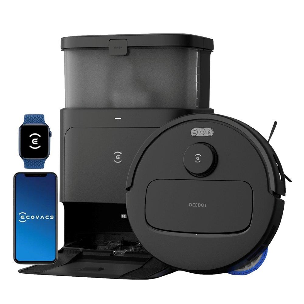 

Ecovacs deebot n30 pro omni robot vacuum cleaner, ydlx11-1 – black