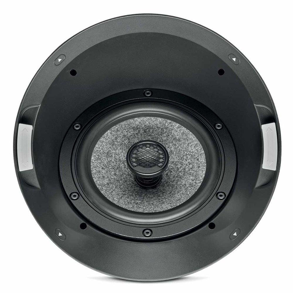 

Focal 1000 ica6 2-way ceiling speaker, foaiwbkca60b000 - black