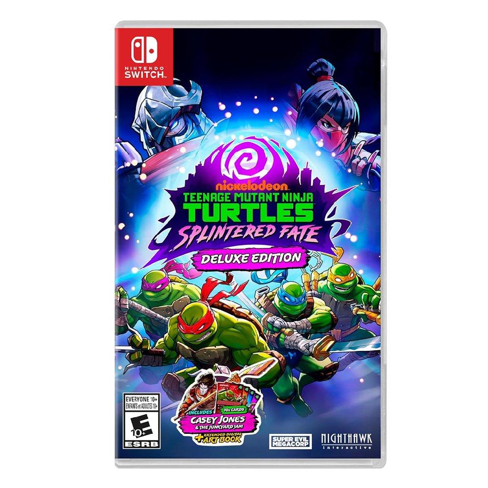 

Nintendo teenage mutant ninja turtles: splintered fate deluxe edition for switch