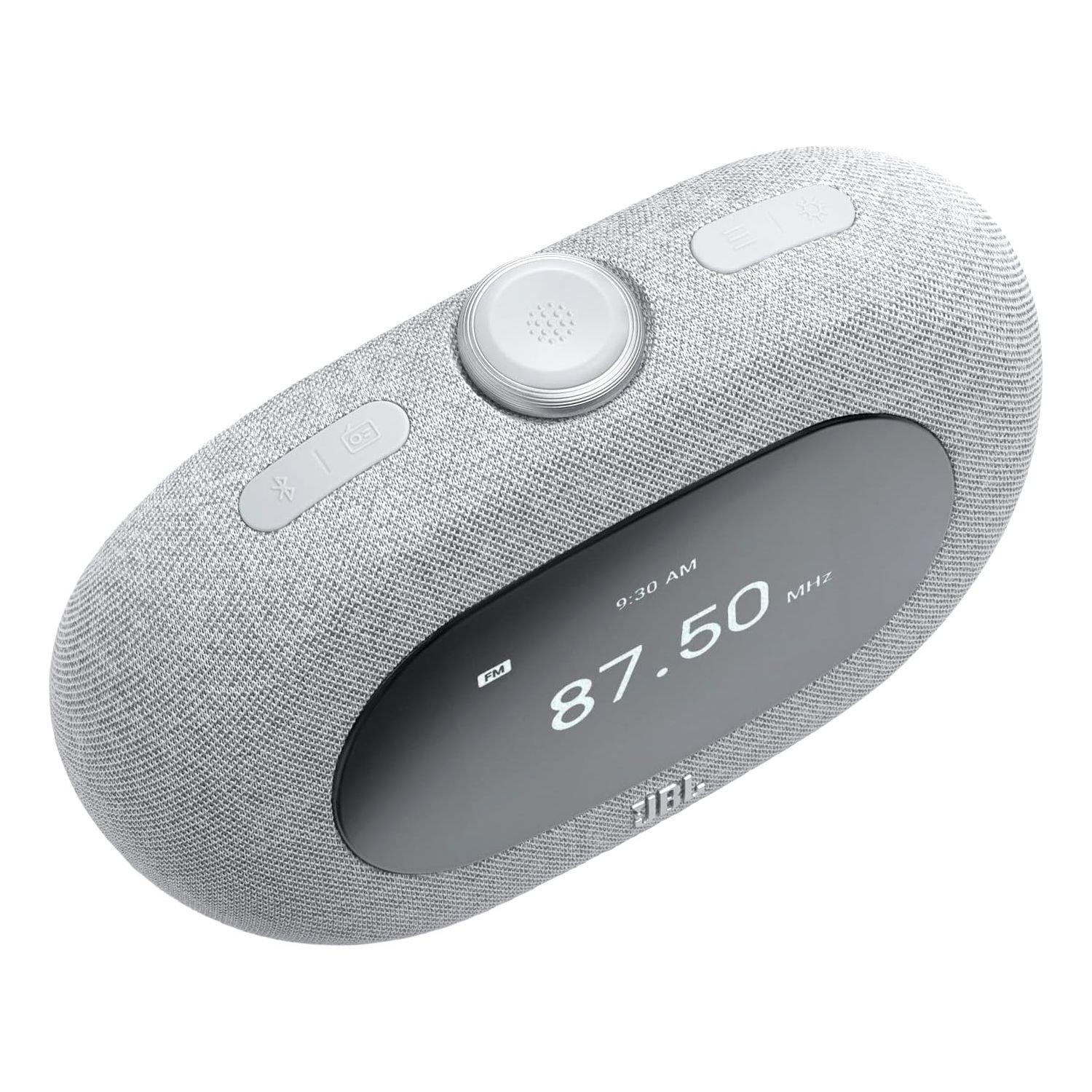 

Jbl horizon 3 speaker, clock, radio, bluetooth, jblhorizon3gryuk- gray