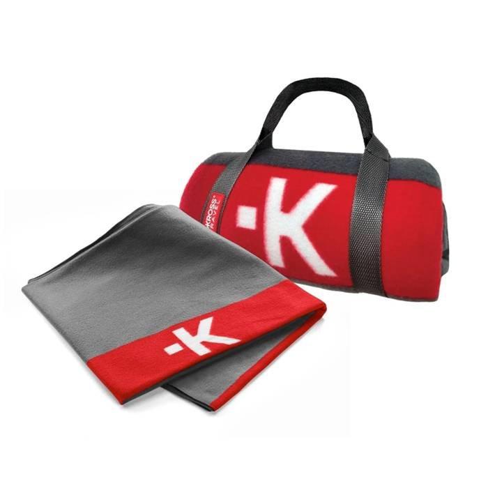 

Skross travel blanket, kta1001tbldgcn - dark gray/red