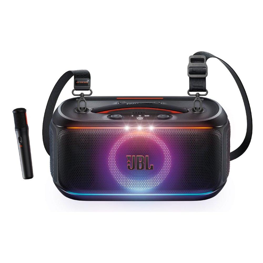 

Jbl partybox on-the-go portable speaker, jblpartyboxotg2buk - black