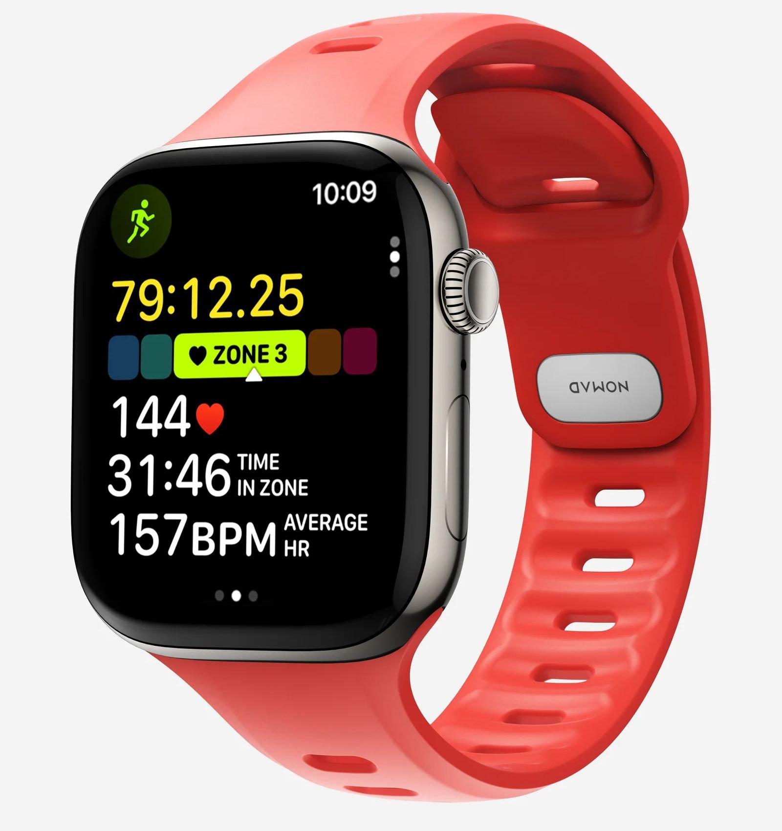 

Nomad tempo band for apple watch, 46 mm, nm011437858- crush