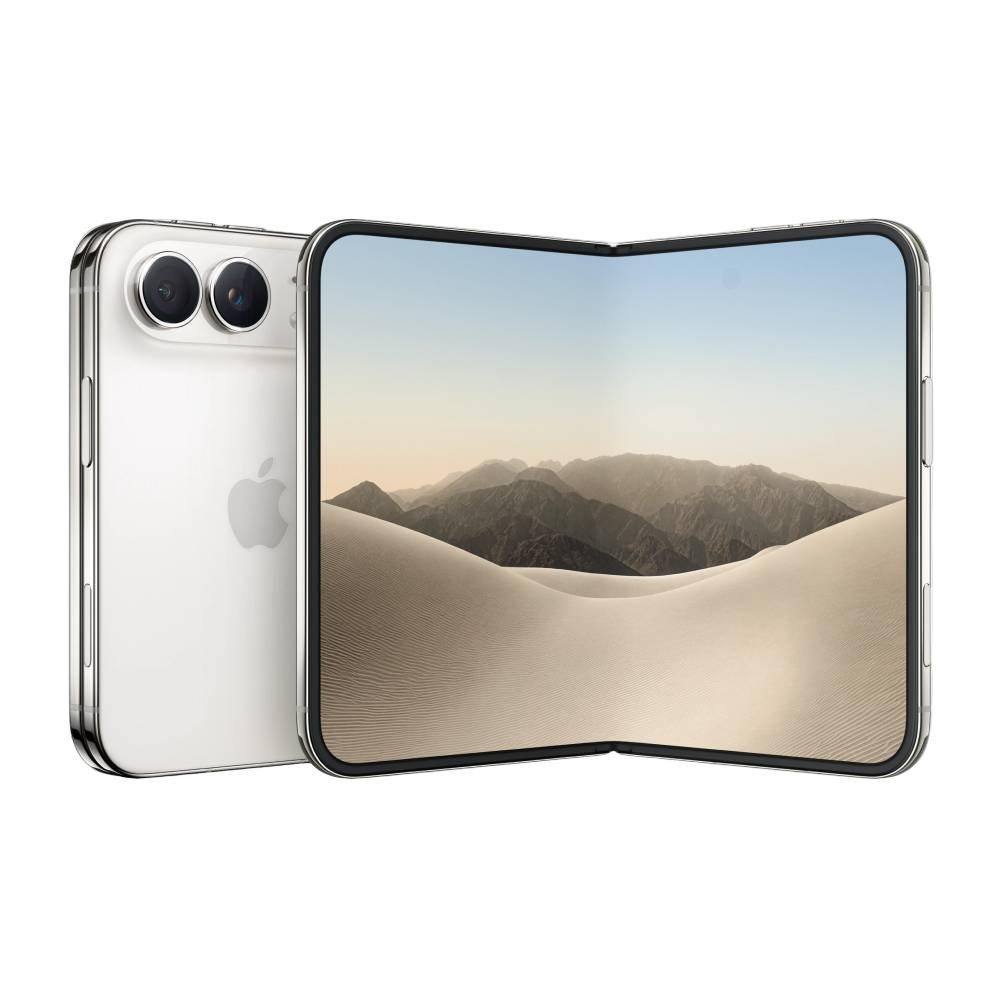 Pre-Order Apple iPhone Duo 5G Phone, A20 Pro chip, 512GB Storage, 7.6-Inch - Star White