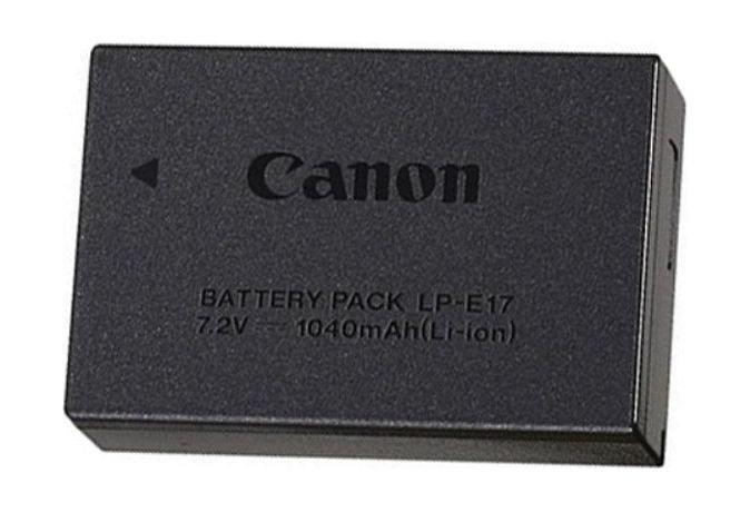

Canon li-ion replacement battery (lp-e17)