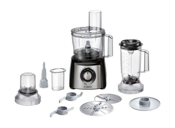 

Bosch 800w food processor (mcm3501mgb) – black / silver