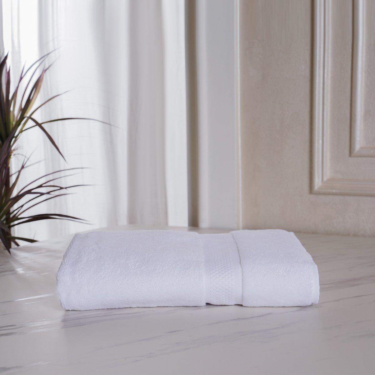 

Varessa real bath towel white 70x140 cm