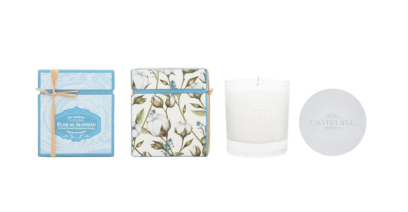 

Castelbel cotton flower candle 210 gm