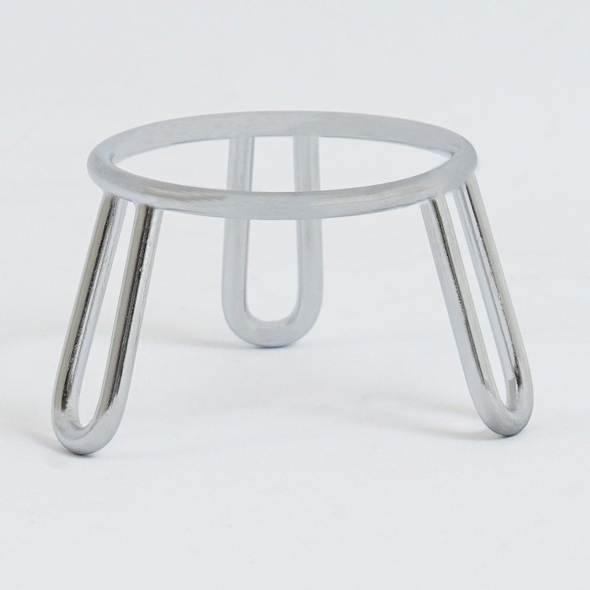 

Atilla glass gahwa holder silver 5x4. 5 cm